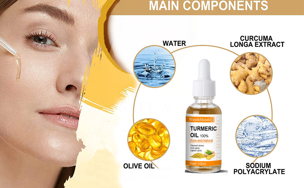 Turmeric Oil 100% Pure & Natural (10ML)