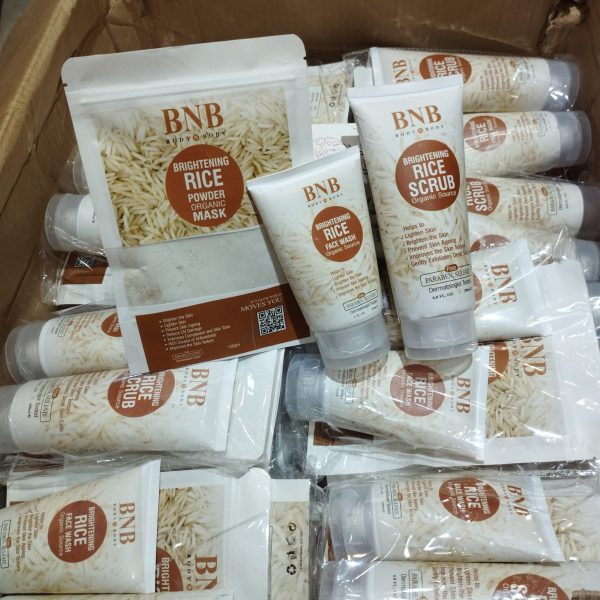 BNB Whitening Rice Organic Glow Kit